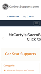 Mobile Screenshot of carseatsupports.com